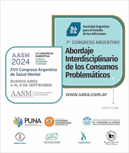 8° Congreso Argentino de Abordaje interdisciplinario de los Consumos Problemáticos